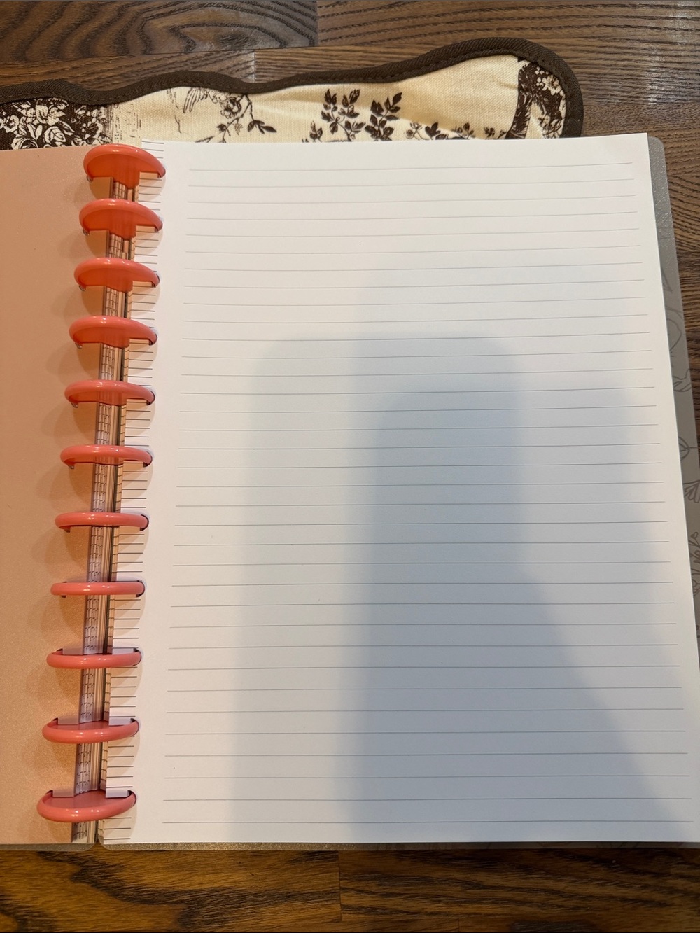 The Happy Planner Blush Pink & Gold Floral Monthly Planner - Picture 11 of 16